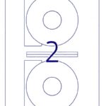 LD2041-5-ლეიბლი CD დისკისთვის 118x41 მმ