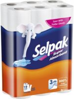9671025-Selpak სამზარეულოს ხელსახოცი 3 ფენა (12 ც.) - Image 2