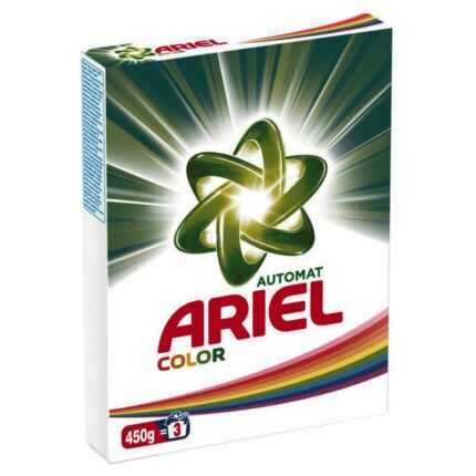 19132-Ariel სარეცხი ფხვნილი 450 გრ., ფერადი, ავტ.