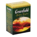 03516 - შავი ჩაი Greenfield ფურცლოვანი გოლდენ ცეილონ 100გრ.
