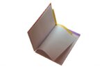 8058021-ბლოკნოტი Assistant A4, უჯრა-ხაზი, დივაიდერით - Image 4