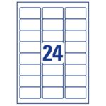 L2024 - ლეიბლი 24-იანი. (64x34მმ)