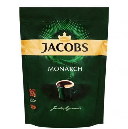 17647-ყავა 190 გრ. Jacobs Monarch ეკონომ. პაკეტი