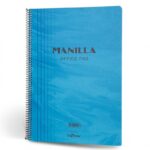 411001-ბლოკნოტი Manilla, ა4, ხაზი